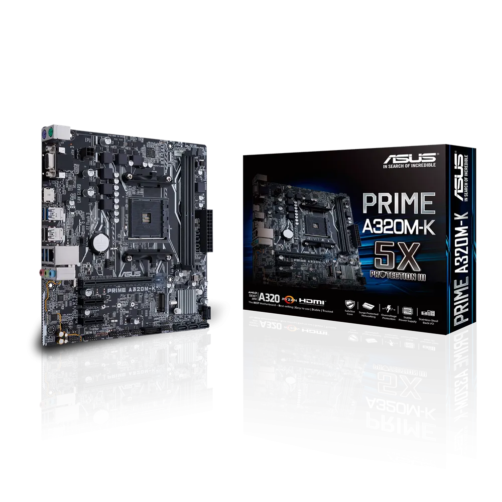 Motherboard ASUS PRIME A320M-K mATX AMD AM4